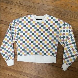 Vans Checkered Crewneck Sweater - Multicolor